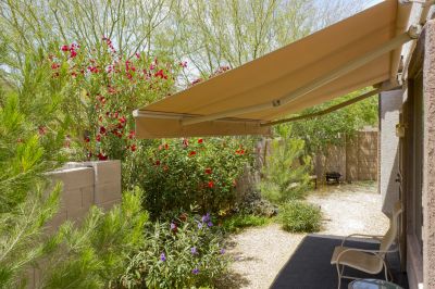 Finished Fabric Awnings